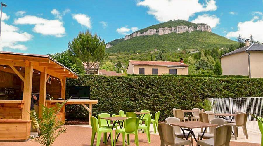 Camping Larribal Millau Bagian luar foto